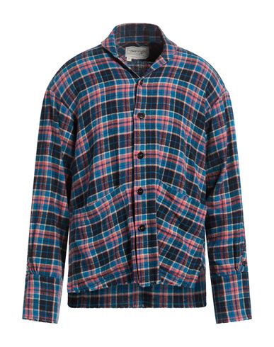 Man Shirt Blue Size 2 Cotton