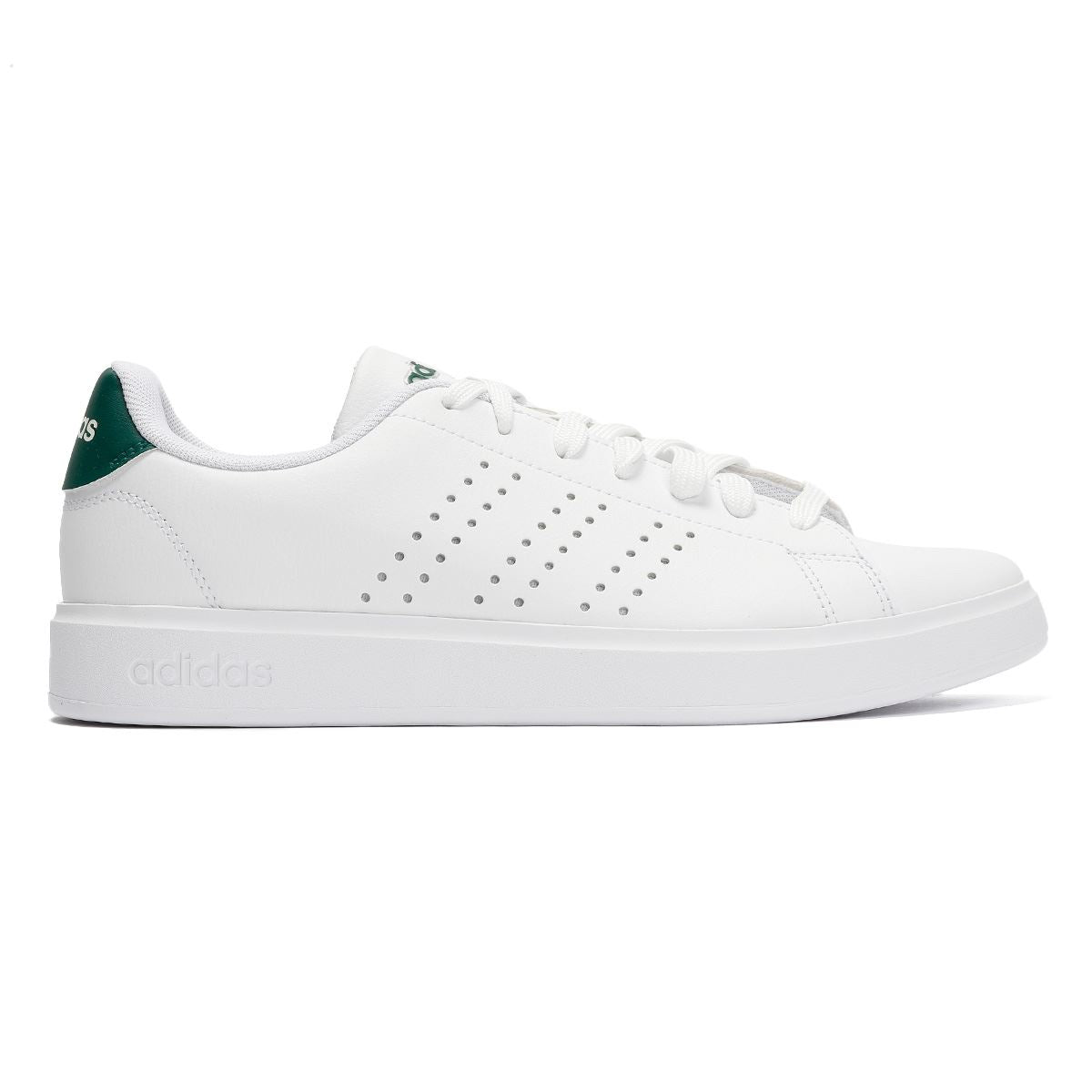Adidas Advantage 2.0 White/Green Trainer