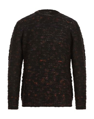 Man Sweater Charcoal Size L Acrylic, Polyester, Wool