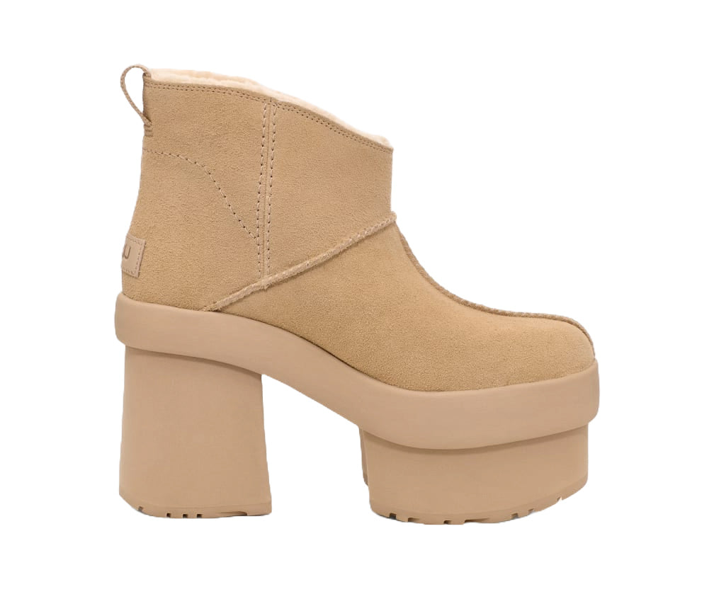 (WMNS) New Heights Platform Mini 'Brown'