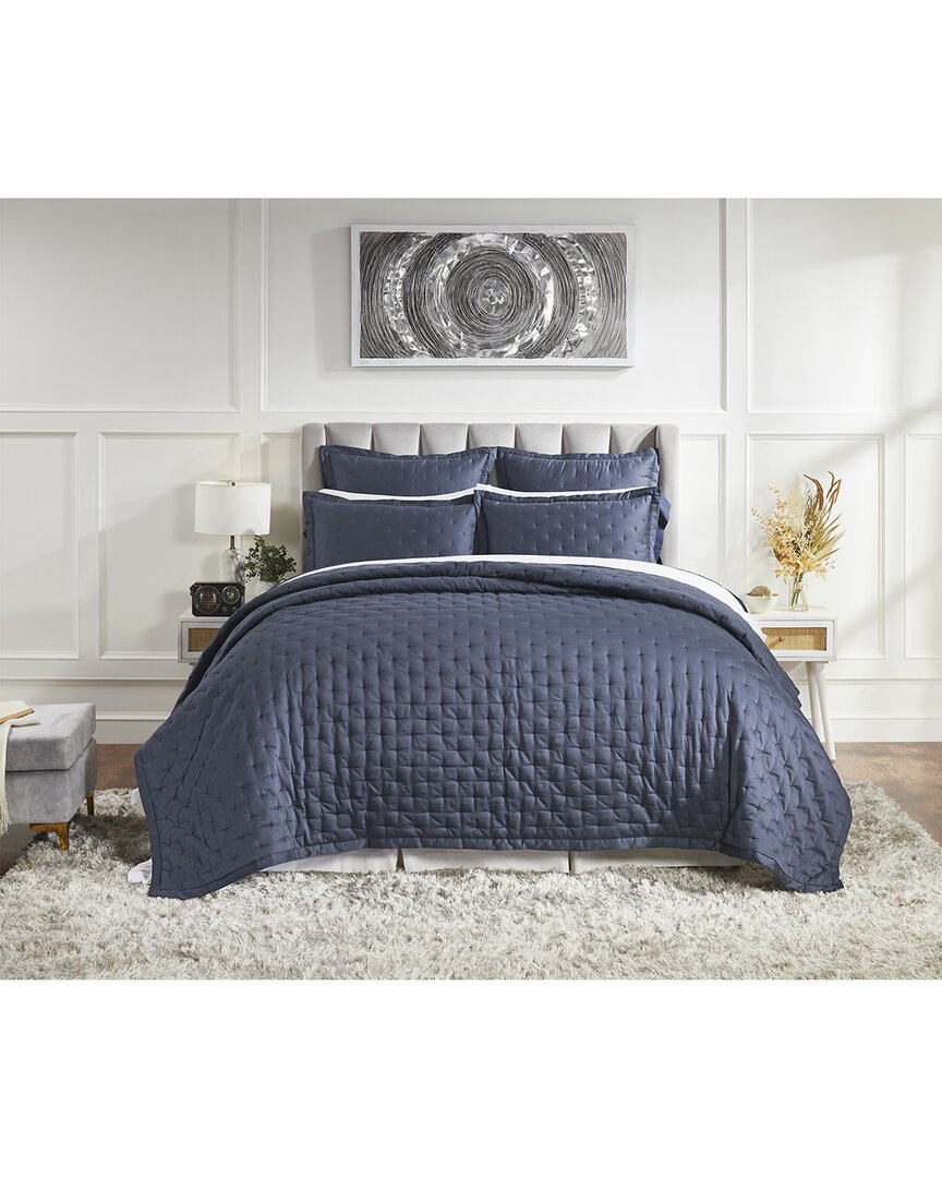 Oscar Tufted Cotton Sateen Quilt