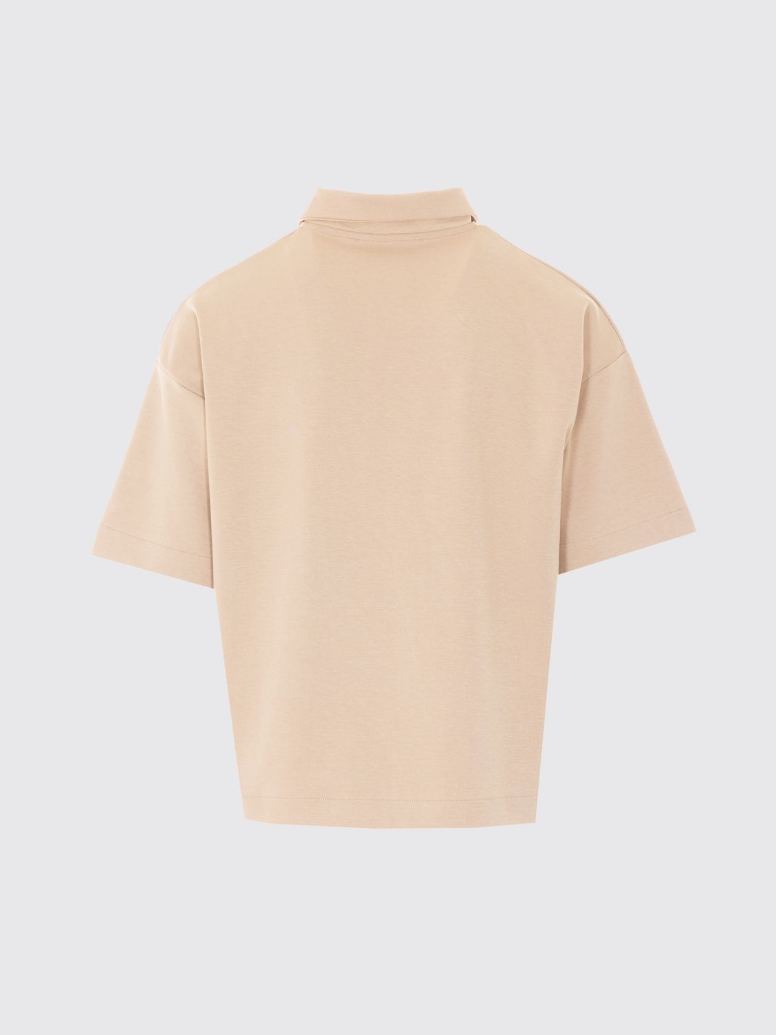 Polo Shirt Men color Beige