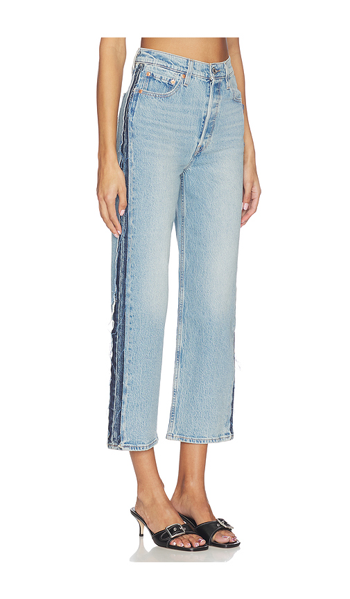 LEVI'S Ribcage Ankle Decon Straight in Blue. - 24 also , 26, 27, 28, 29