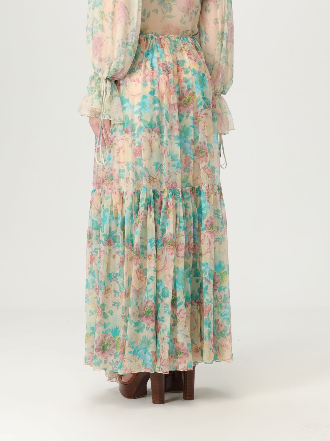 Chloé silk skirt - Blue