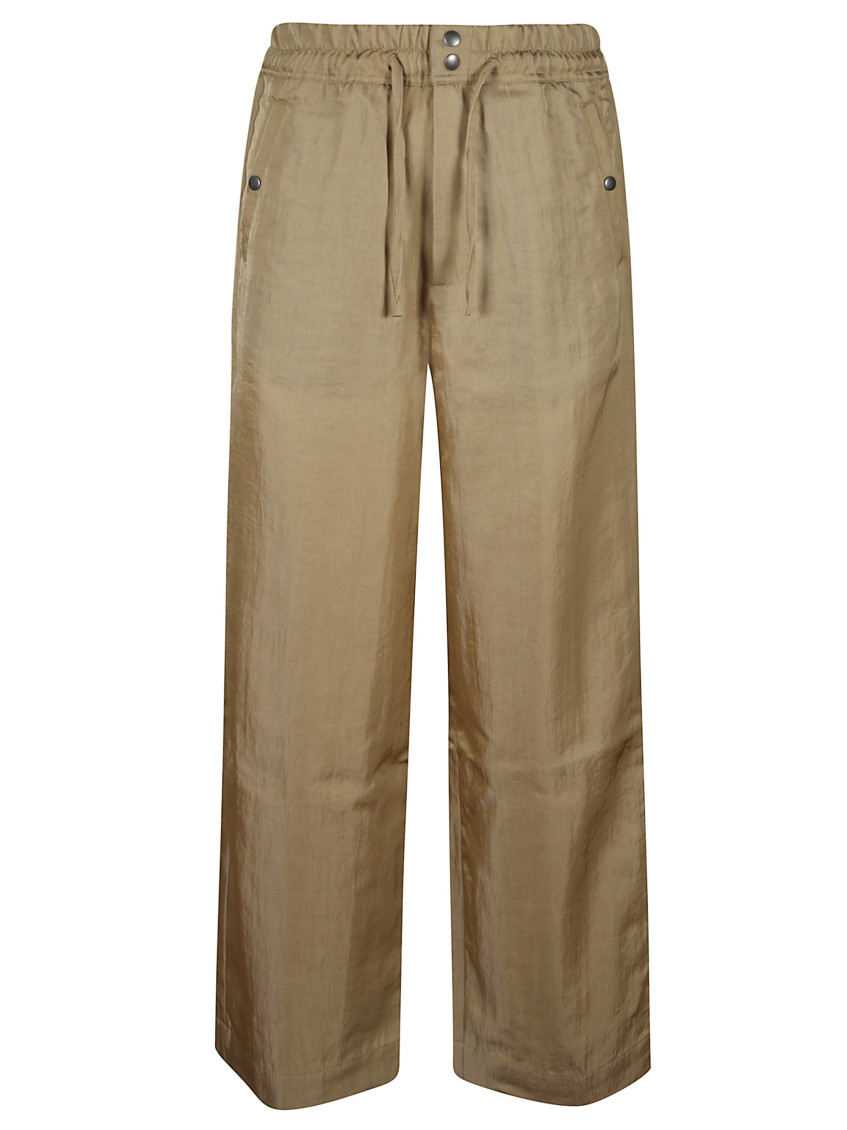 "Prima" Trousers With Elastic Waist