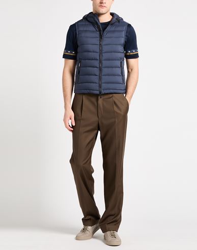 Man Vest Bright blue Size 36 Polyamide, Polyurethane