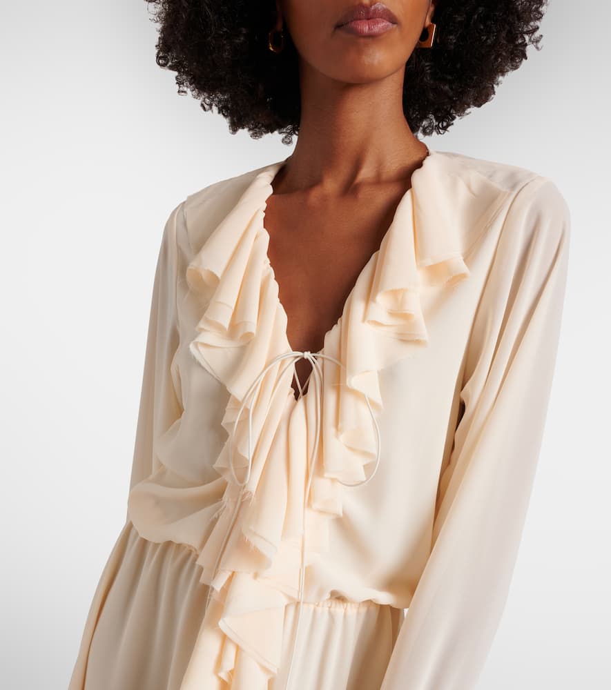 Bellen ruffled maxi dress