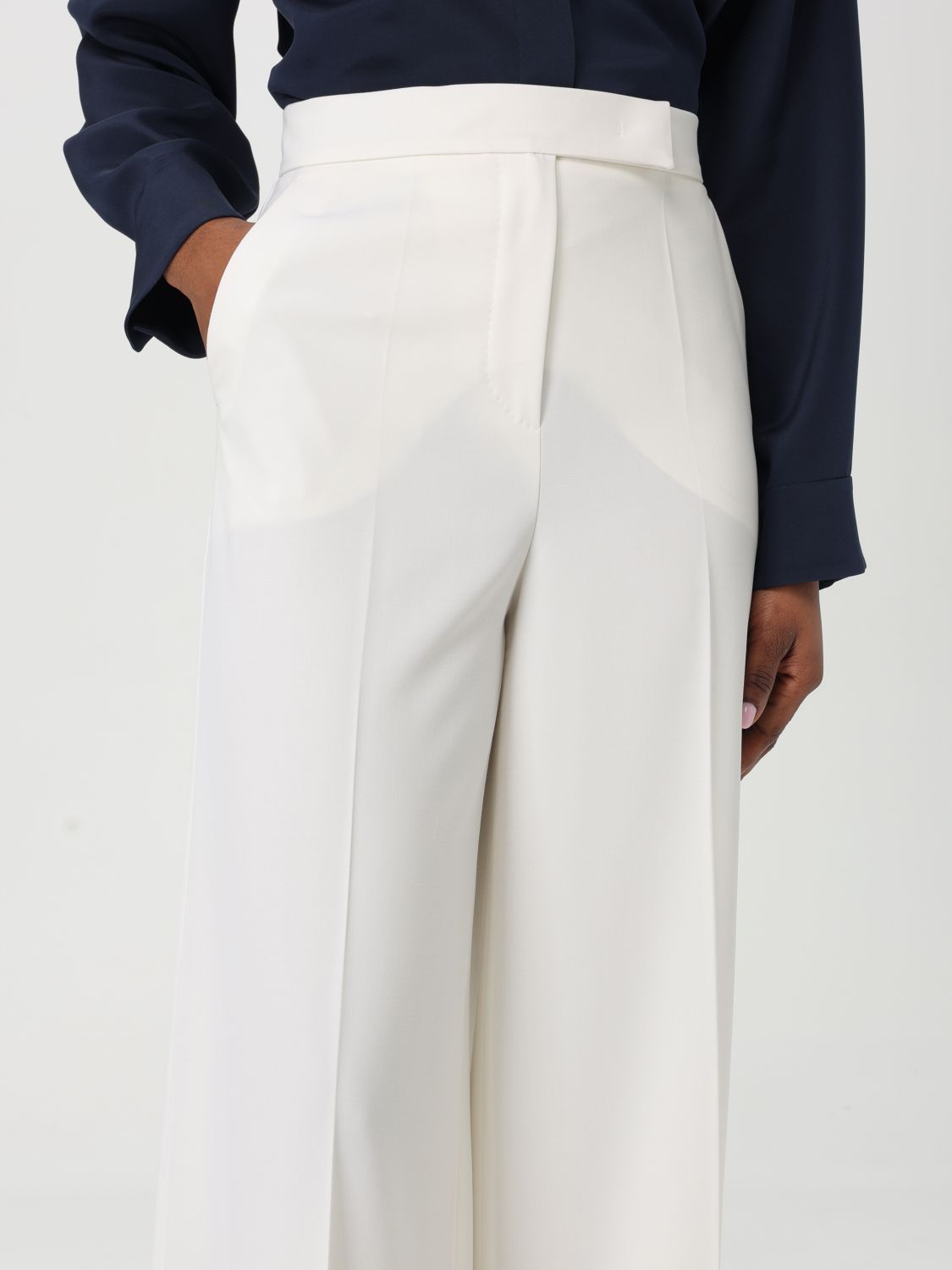 Pants Woman color White
