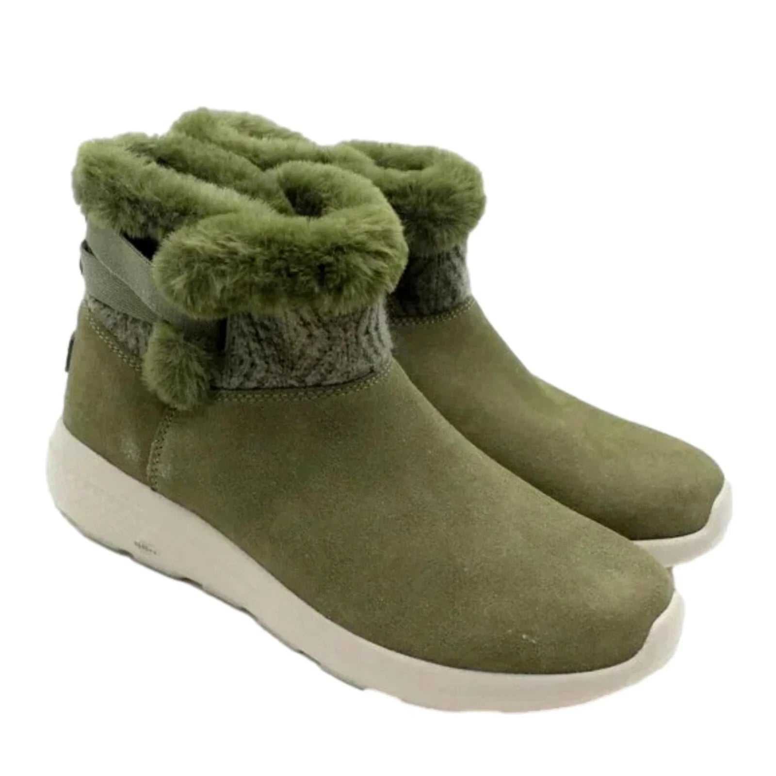 Women's On The Go City 2 - Cozy Vibe 144445-OLV Green Boots HAWK091