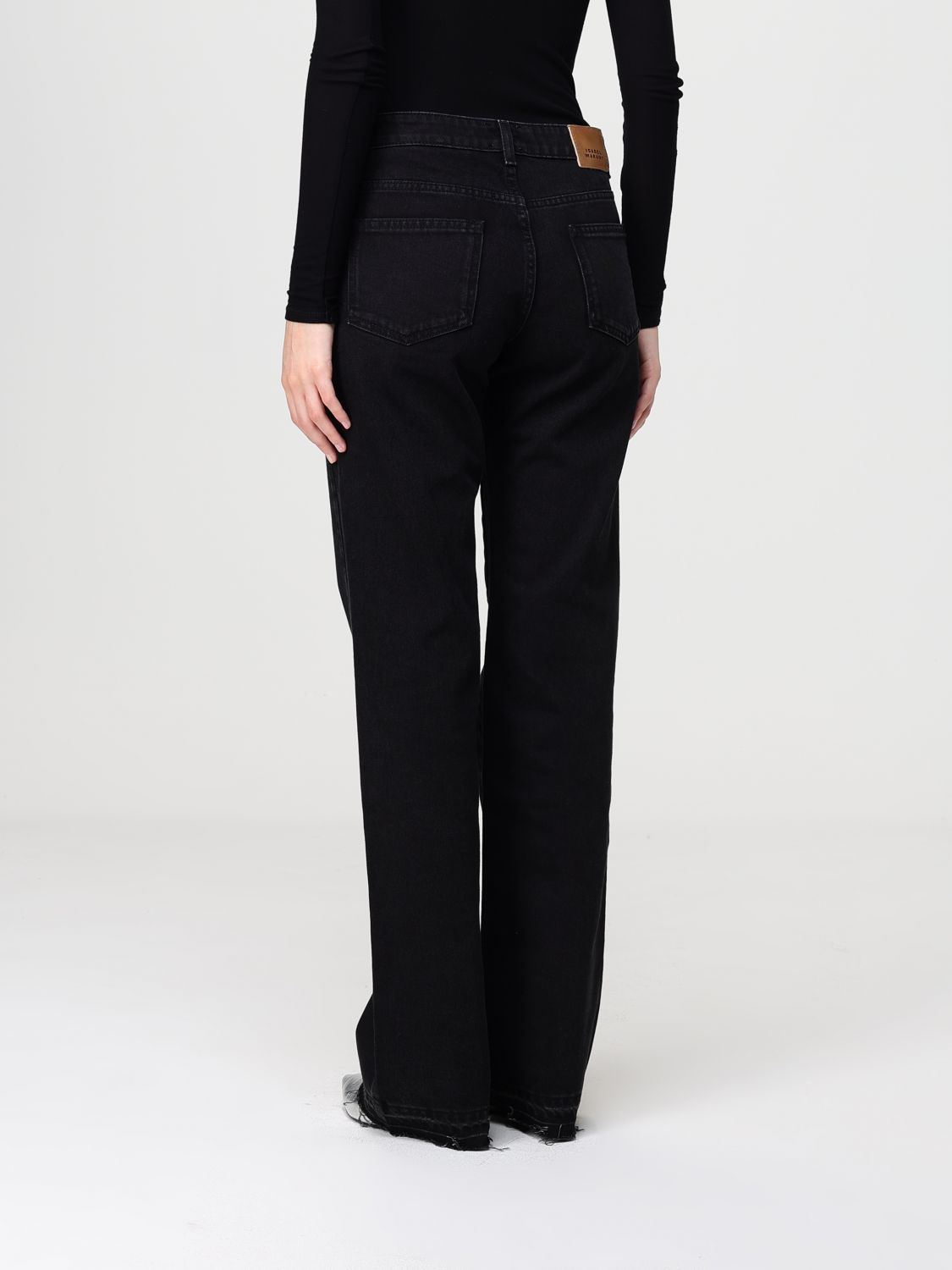Jeans Woman color Black