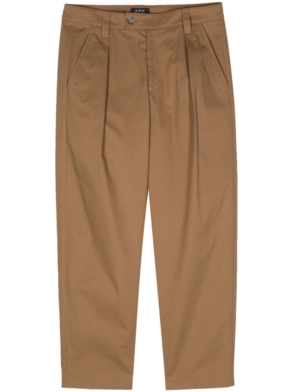 Renato carrot-cut trousers - Brown