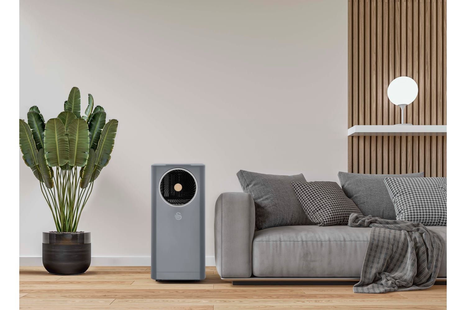 Swan Portable 9000 Btu 1 Air Conditioner In Grey