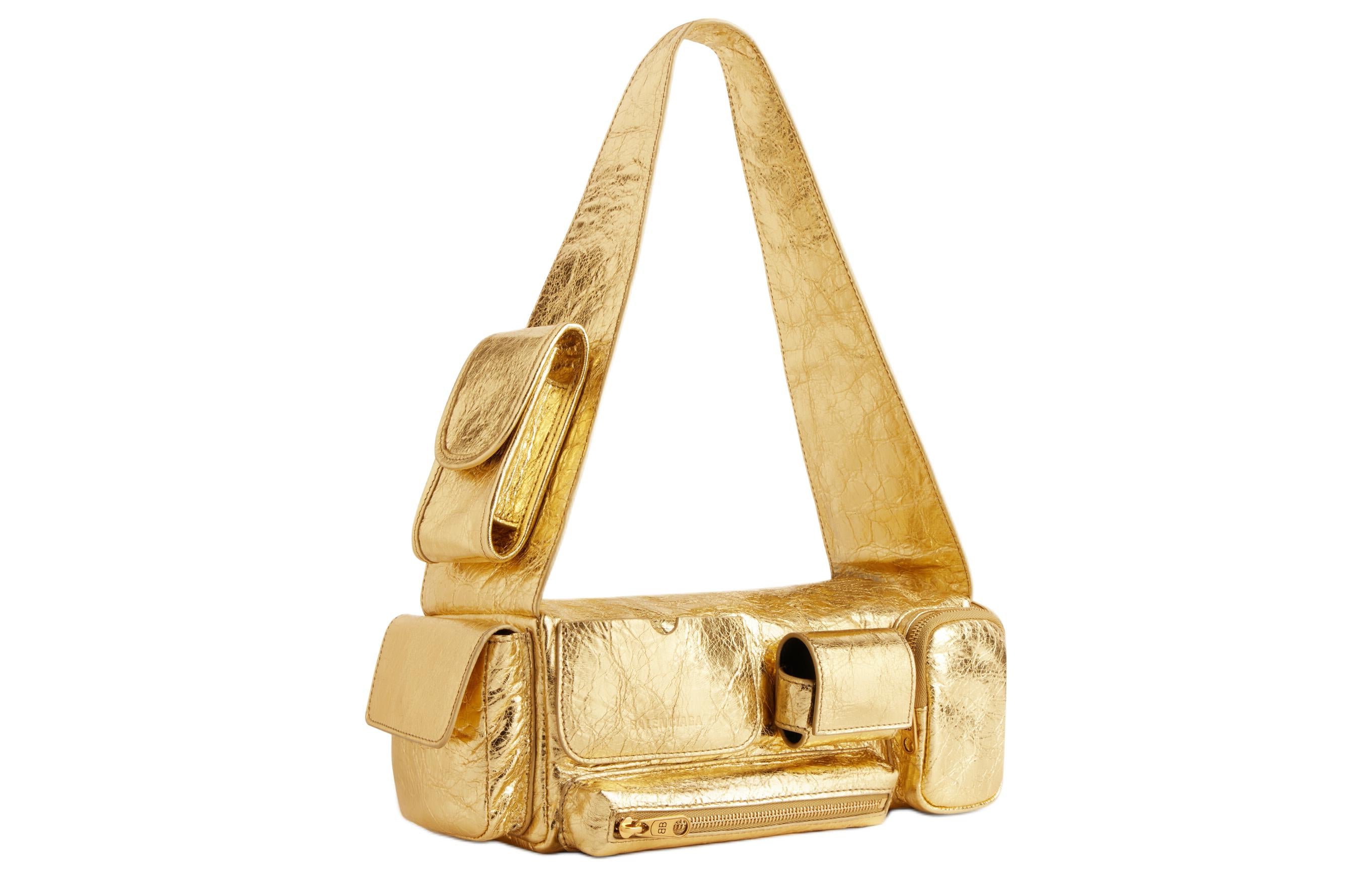 (WMNS) Superbusy Xs Sling Bag Metallized 'Gold'