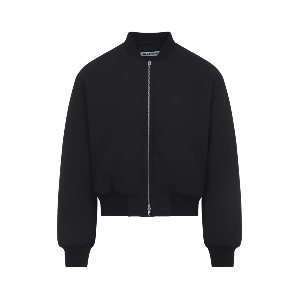 Black Regular Bomber Jacket
