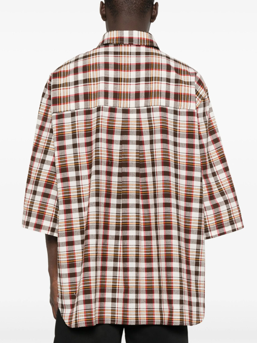 Willy Chavarria Hacienda shirt - Brown