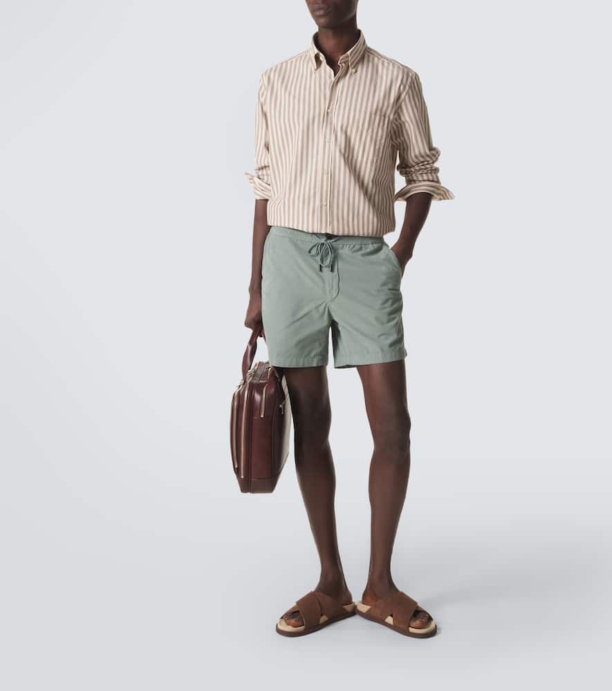 Striped cotton shirt
