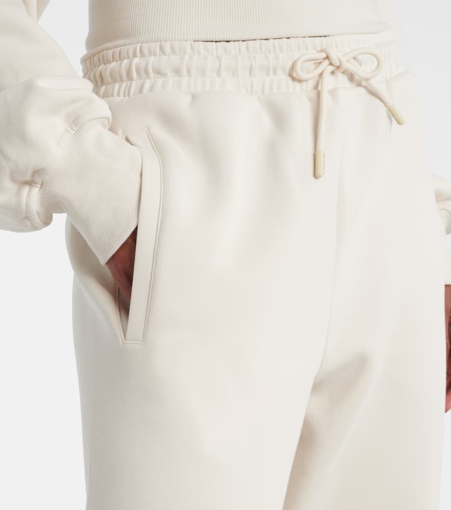 Logo cotton-blend fleece sweatpants