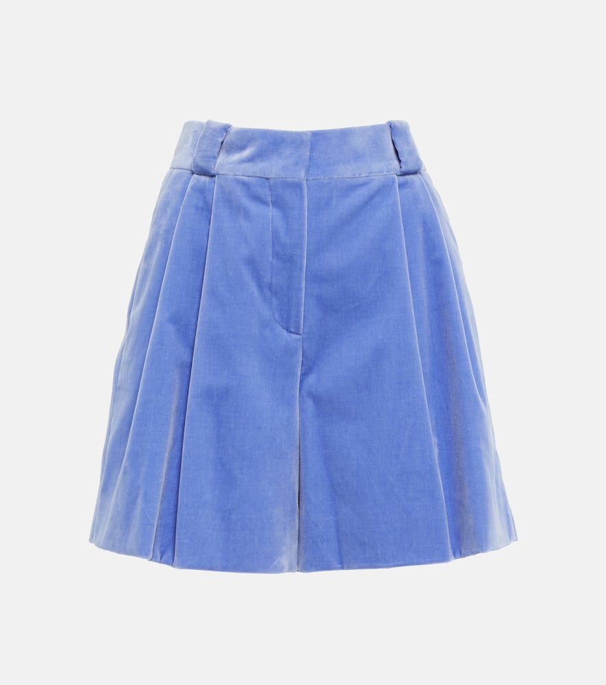 Blazé Milano Fell velvet shorts
