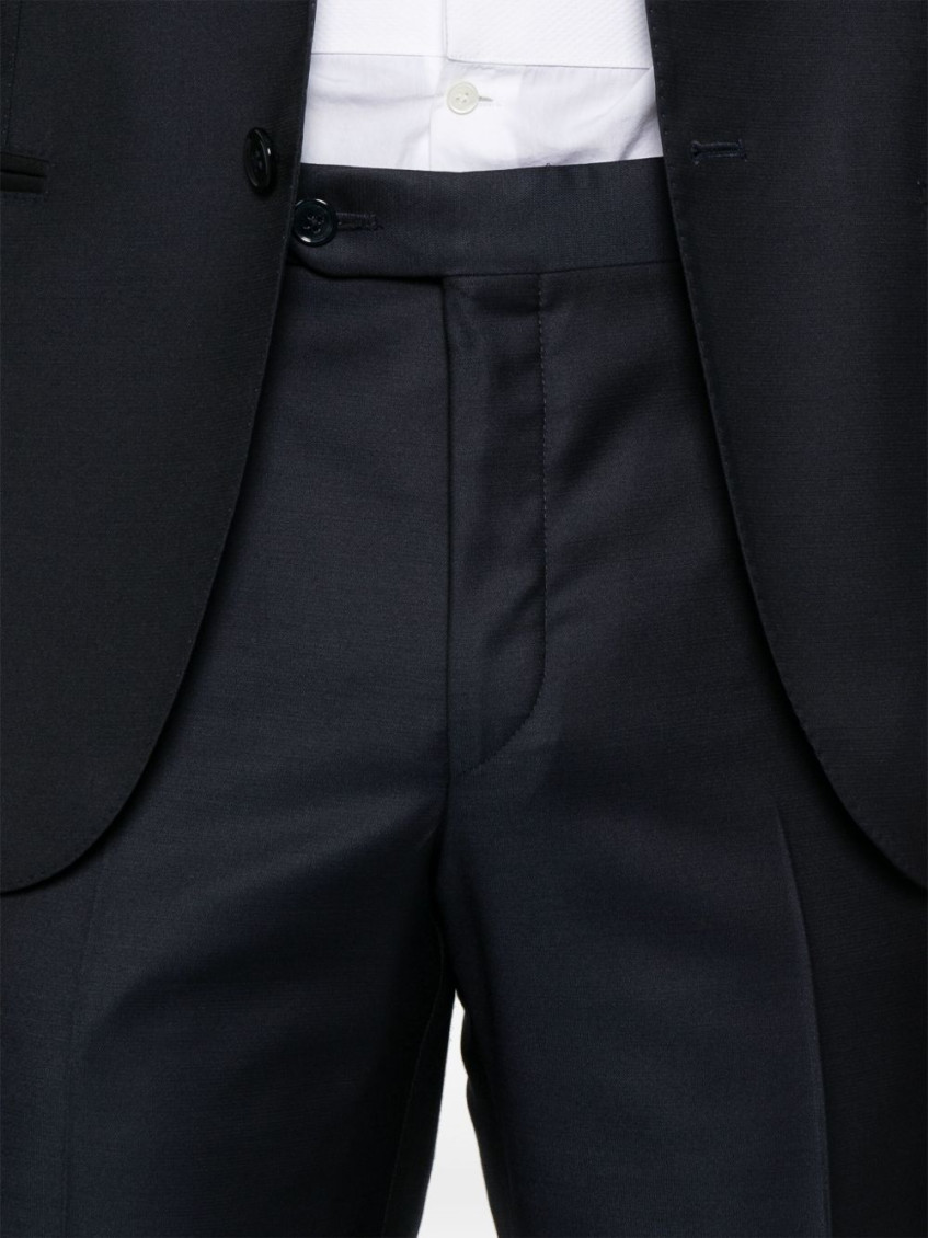 Navy Blue Logo Suit
