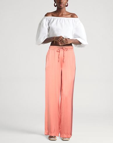 Woman Pants Salmon pink Size XS Viscose