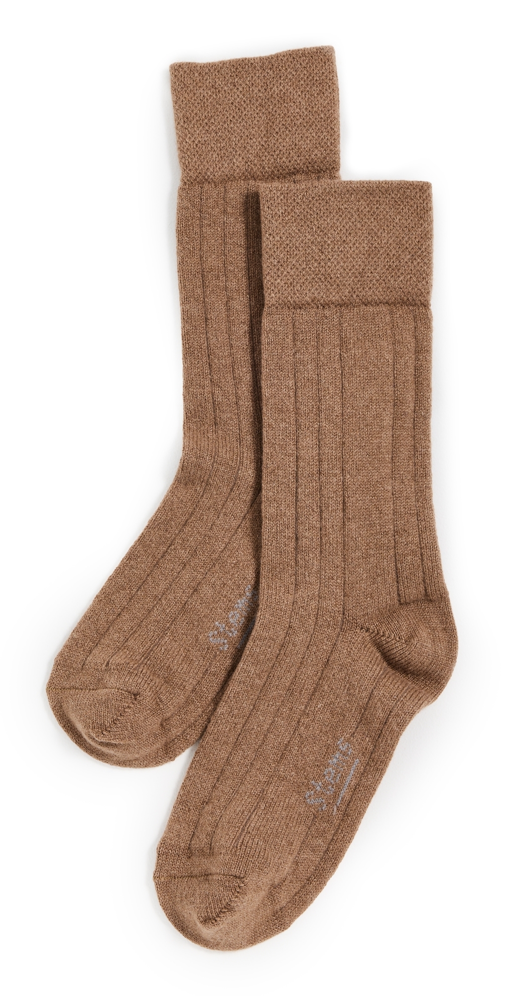 Pure 97 Cashmere Socks Chestnut One Size