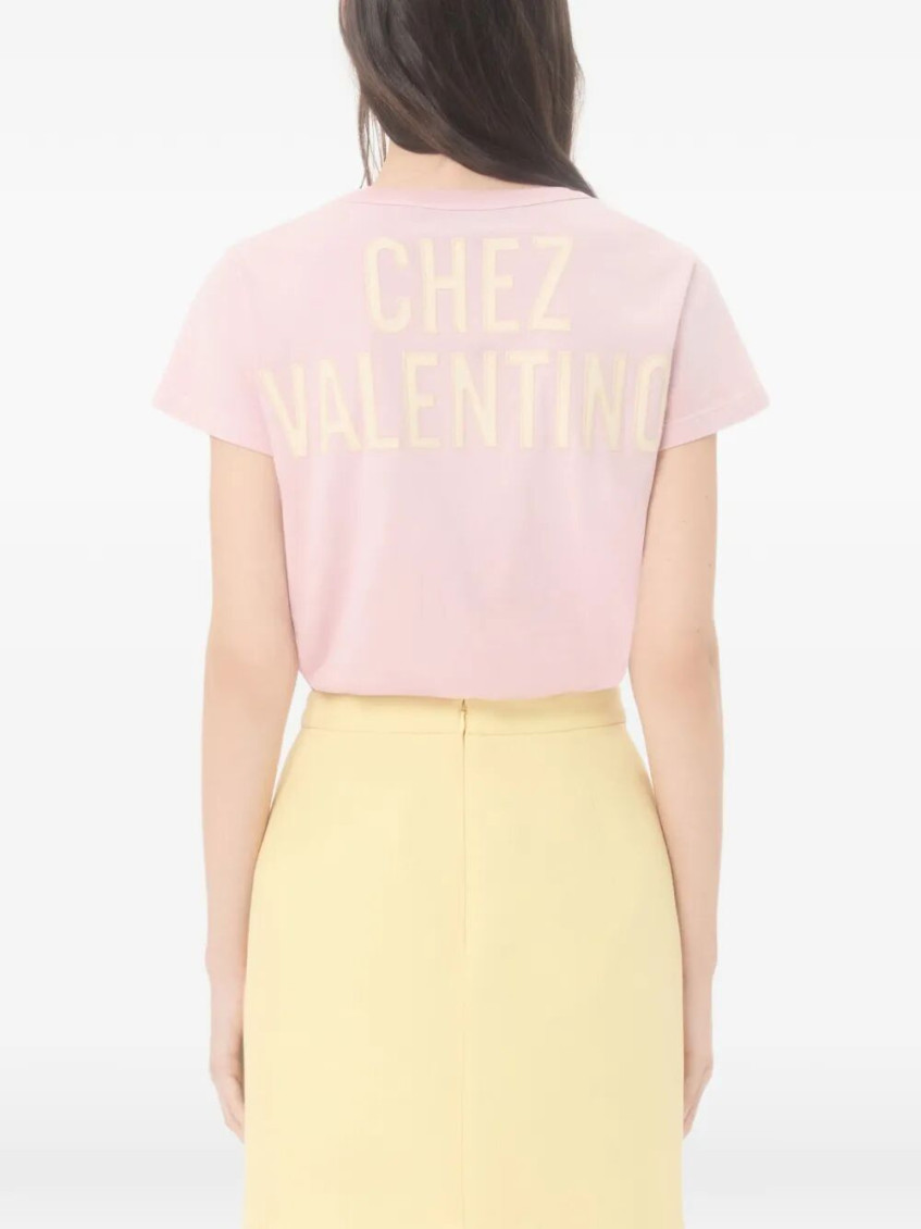 Pink Cotton T-shirt