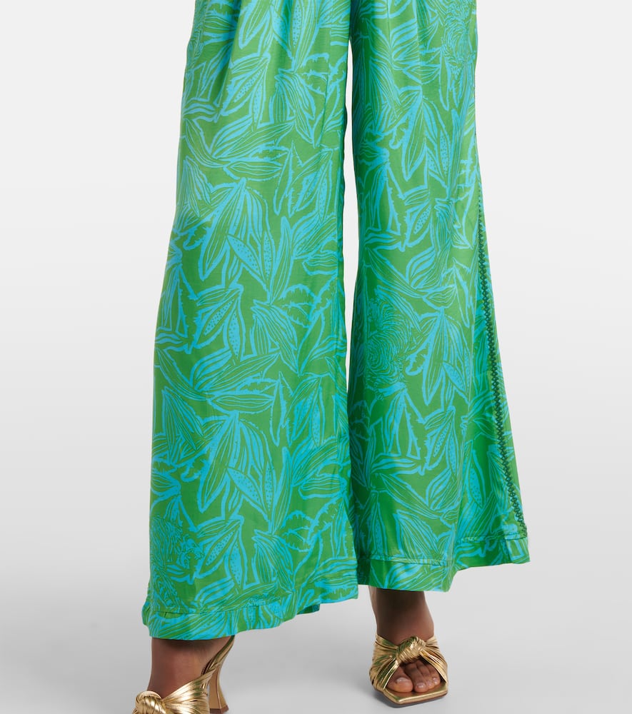 Claudia printed halterneck jumpsuit