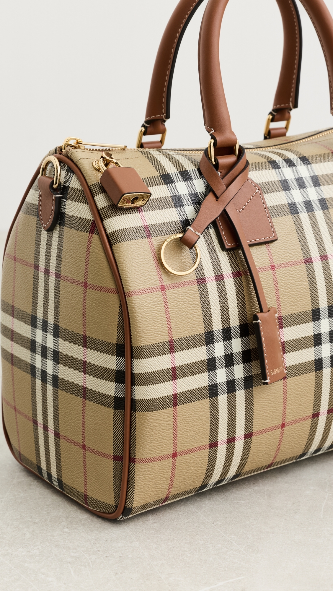 Medium Bowling Bag Vintage Check One Size