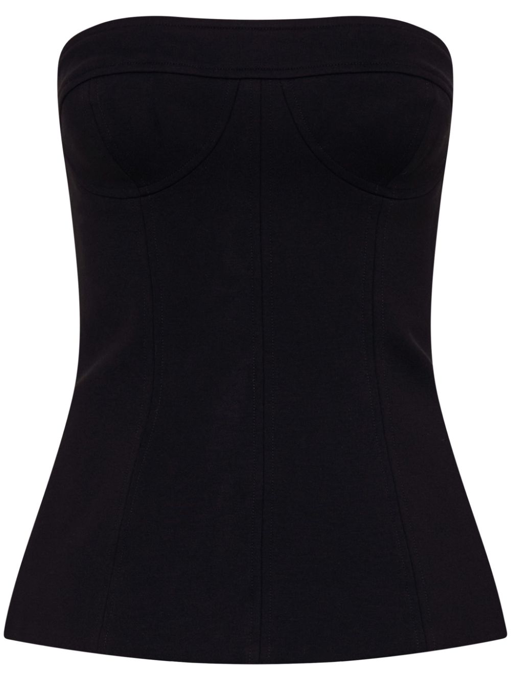Tilly bodice top - Black