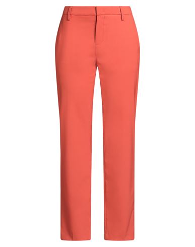 Woman Pants Rust Size 30 Virgin Wool, Elastane