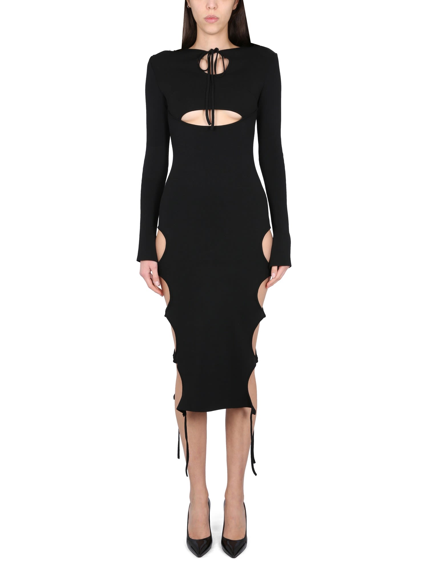 ANDREĀDAMO Dress With Cut-out Details