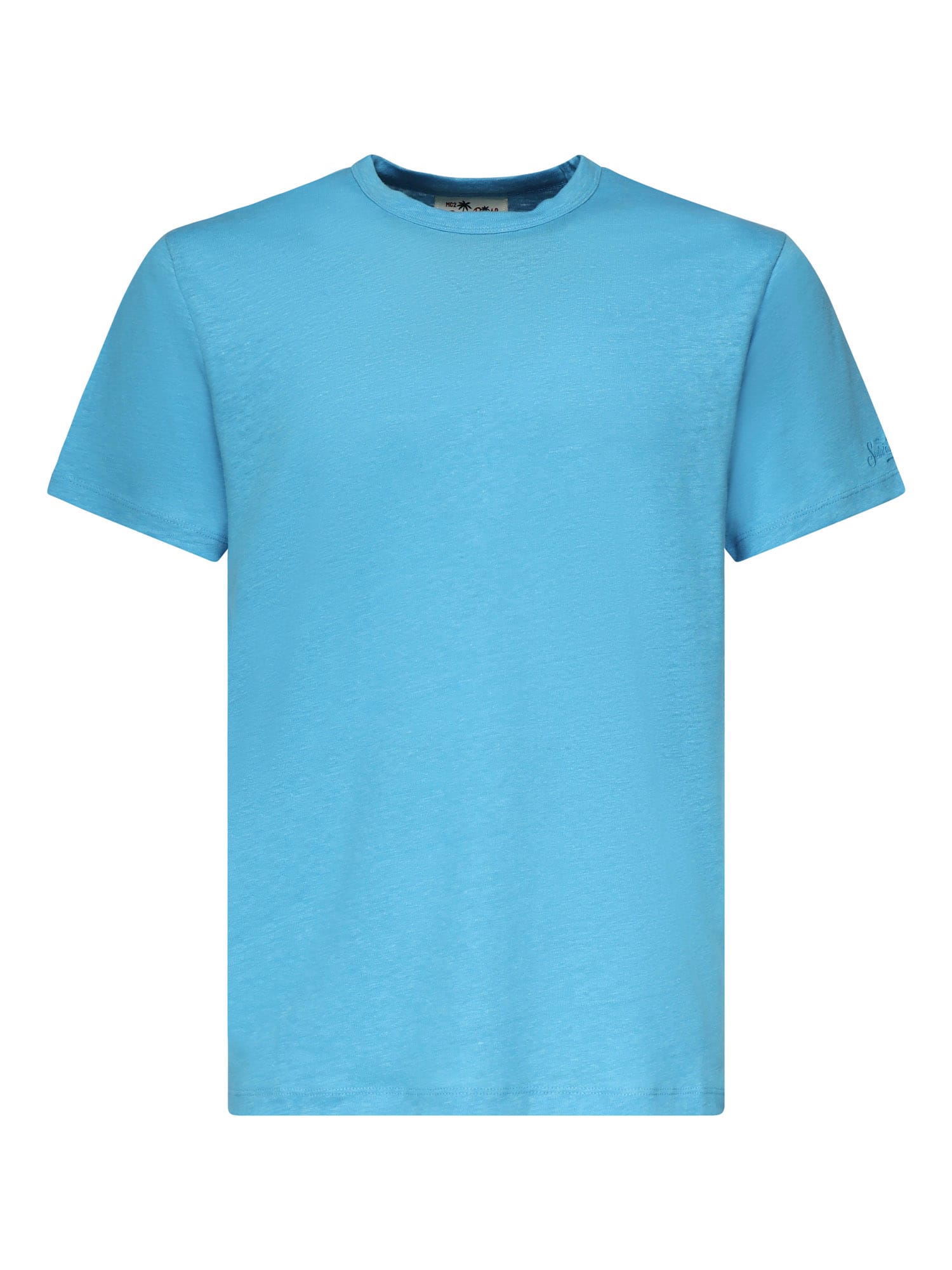 MC2 Saint Barth linen T-shirt - Blue