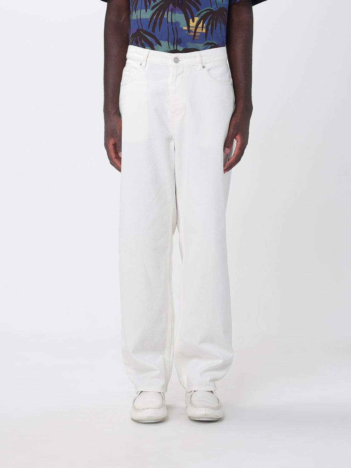 DRÔLE DE MONSIEUR Jeans Men color White