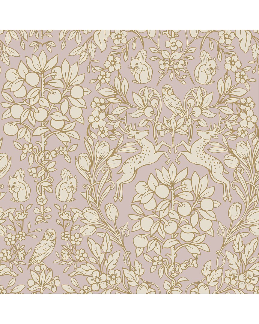NuWallpaper Blush Enchanted Peel & Stick Wallpaper
