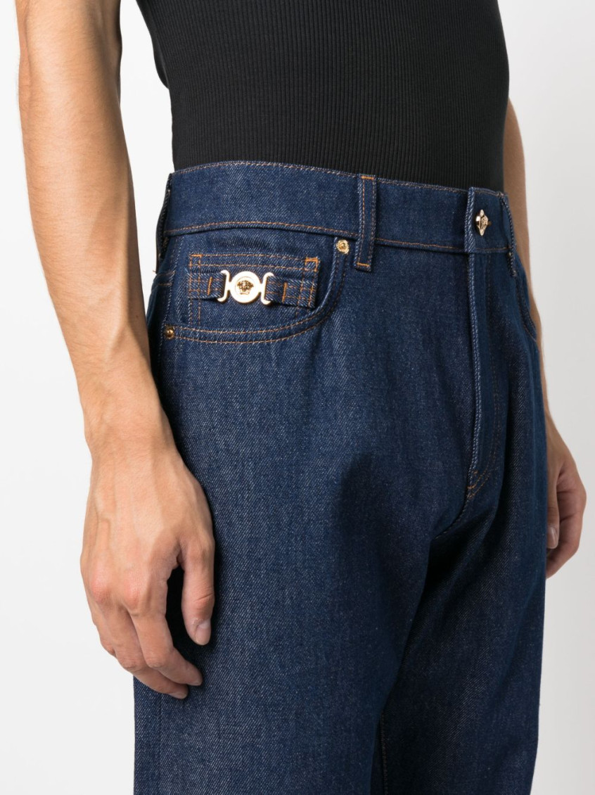 Blue Denim cotton jeans