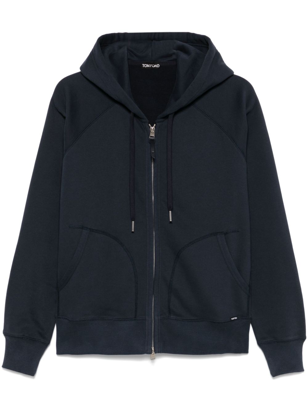 Zip-up hoodie - Black