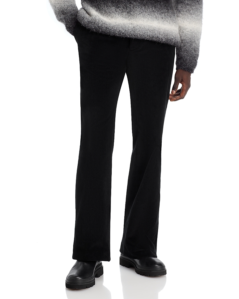 Flare-leg trousers - Black