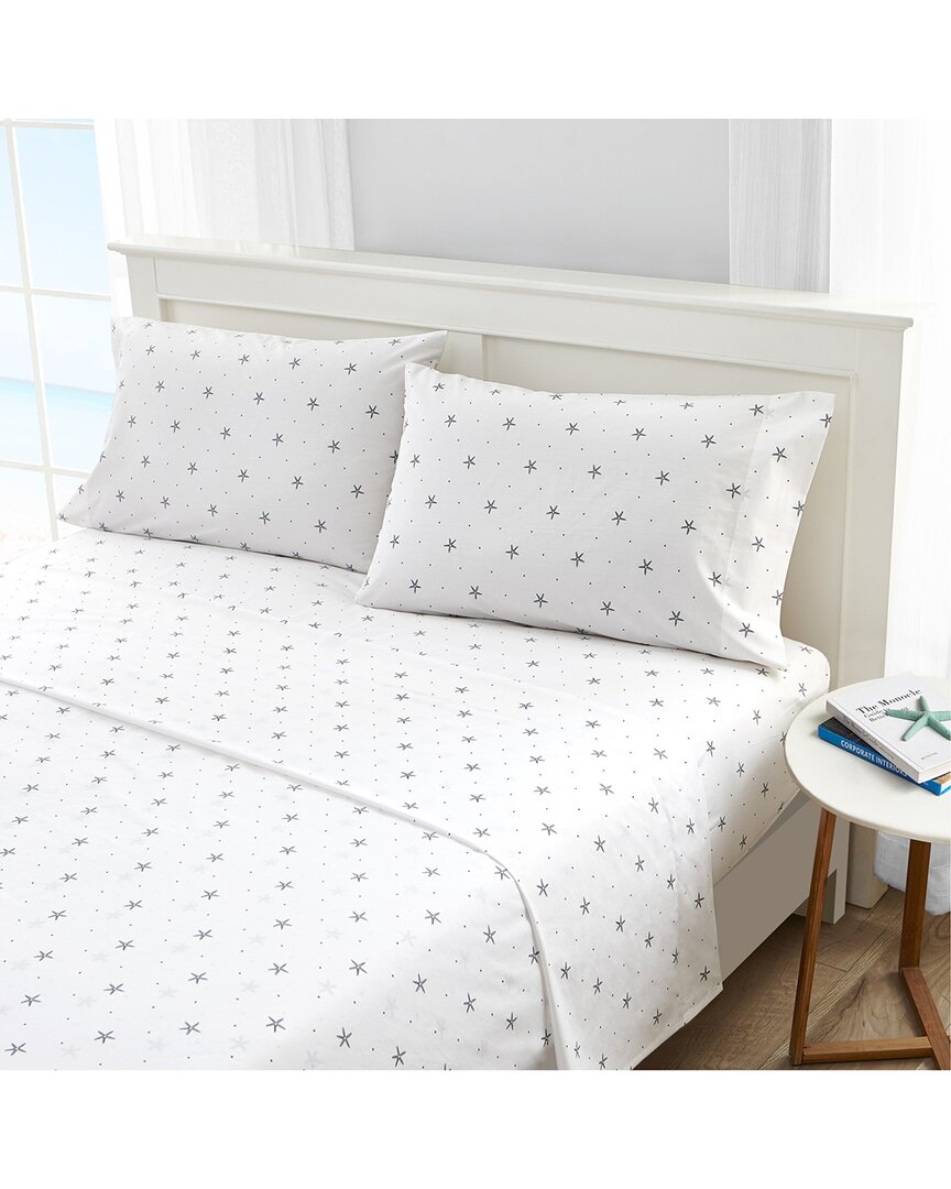 Star Spangled Coastal Cotton Percale Sheet Set