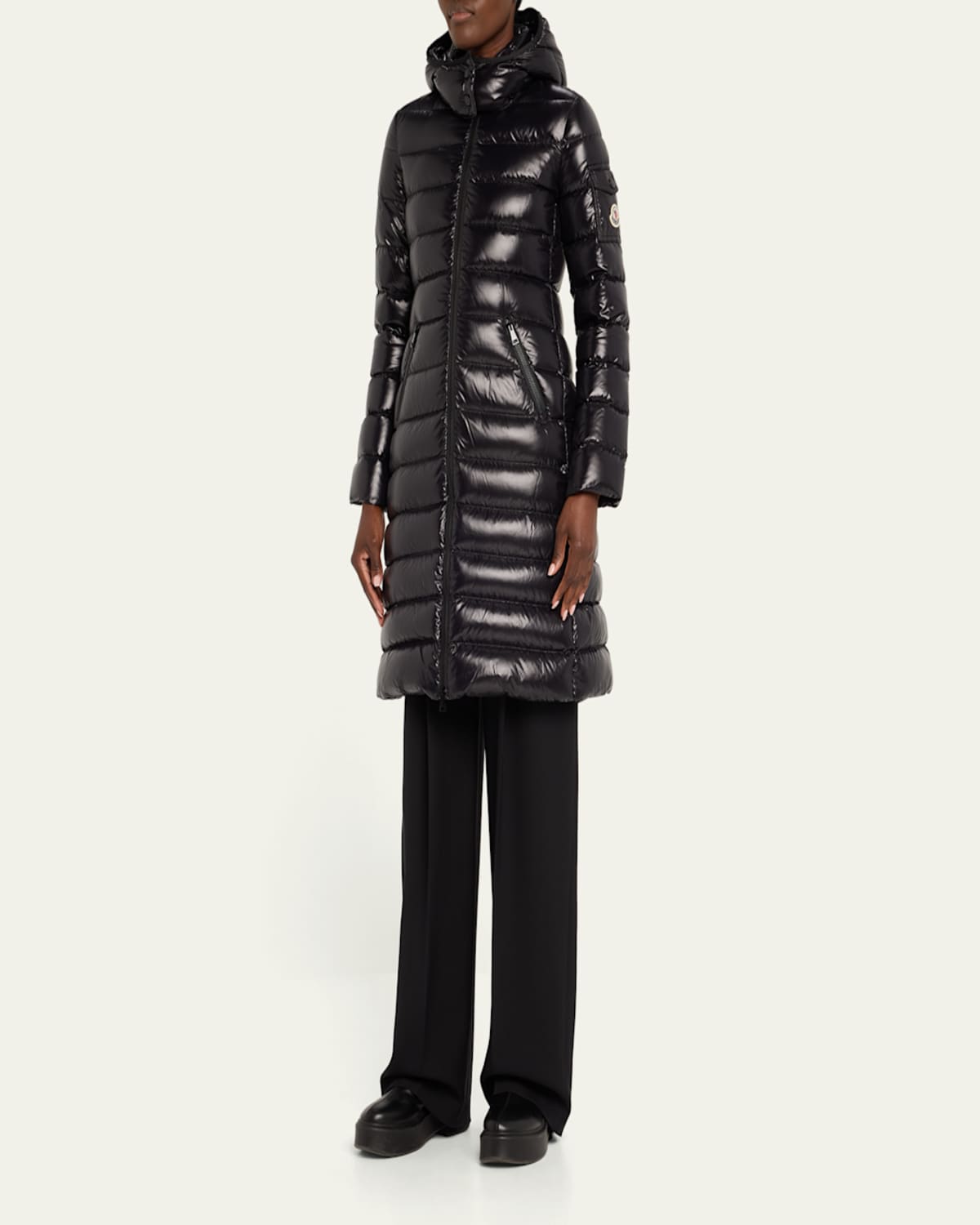 Moka Long Puffer Coat