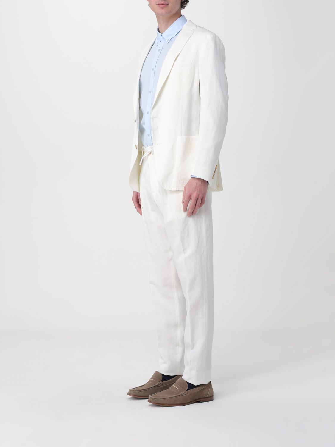 Suit Men color Blue