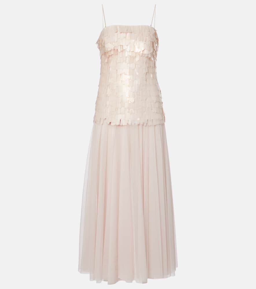Maxine sequined maxi dress