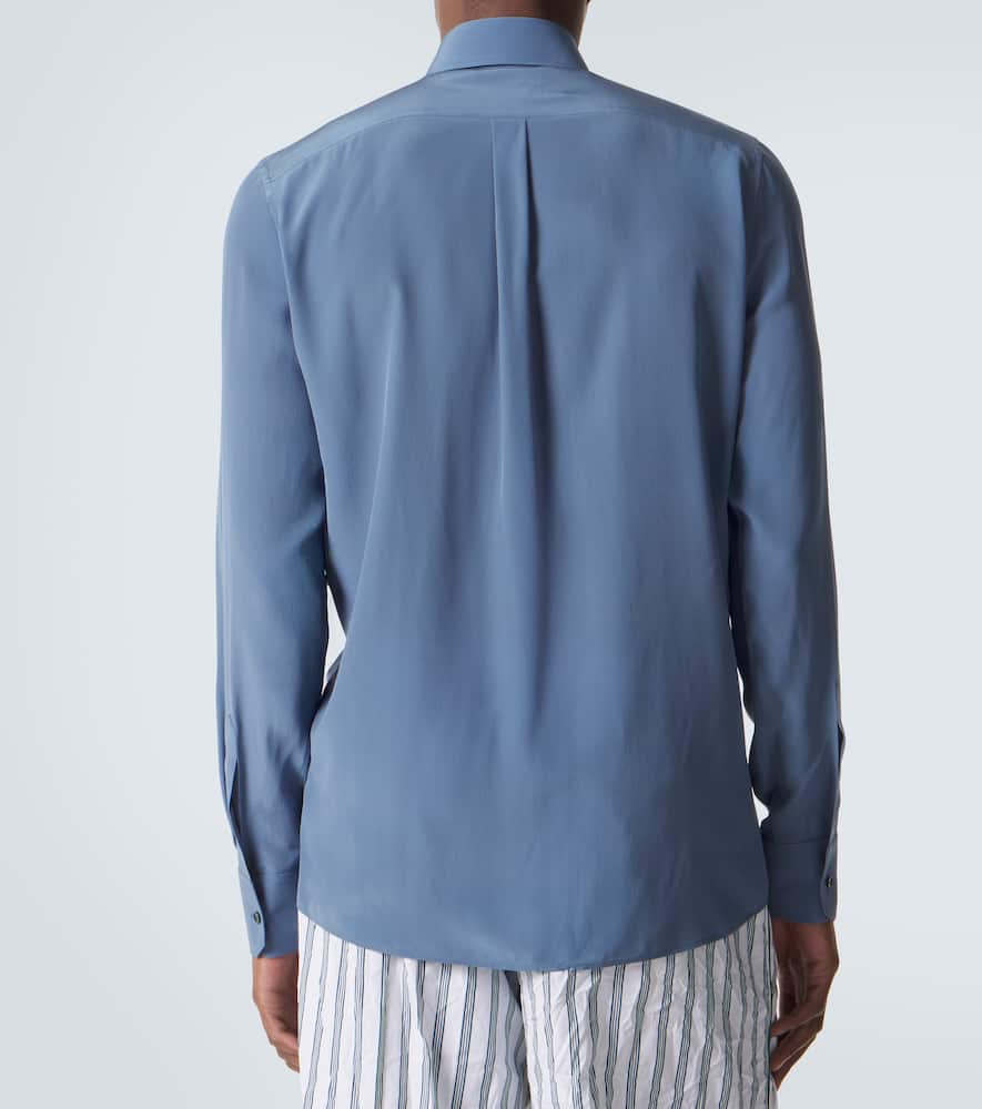 Silk crêpe shirt