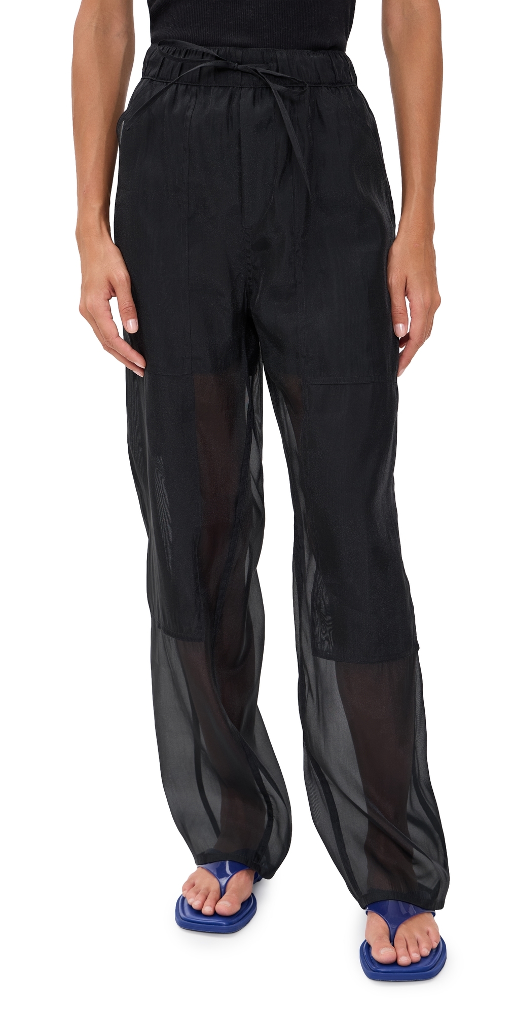 Atlas Organza Pants Black