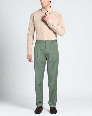 Man Pants Sage green Size 30 Cotton
