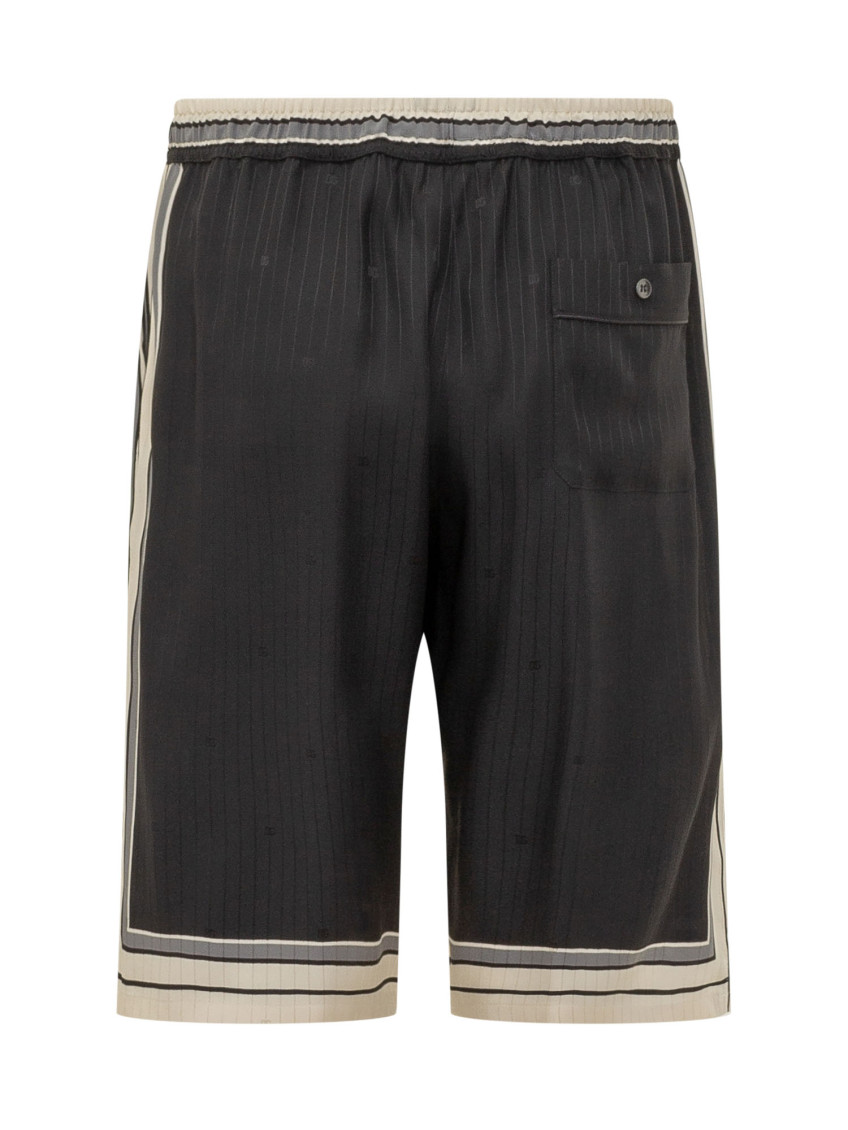 Relaxed Fit Shorts With Drawstring