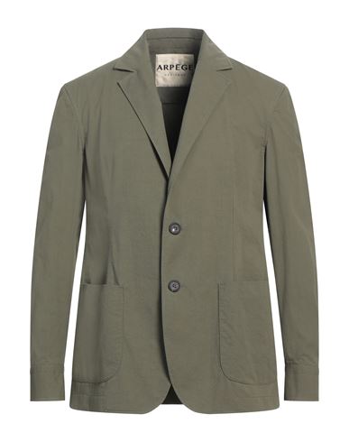 Arpège Heritage Man Blazer Military green Size 5 Cotton