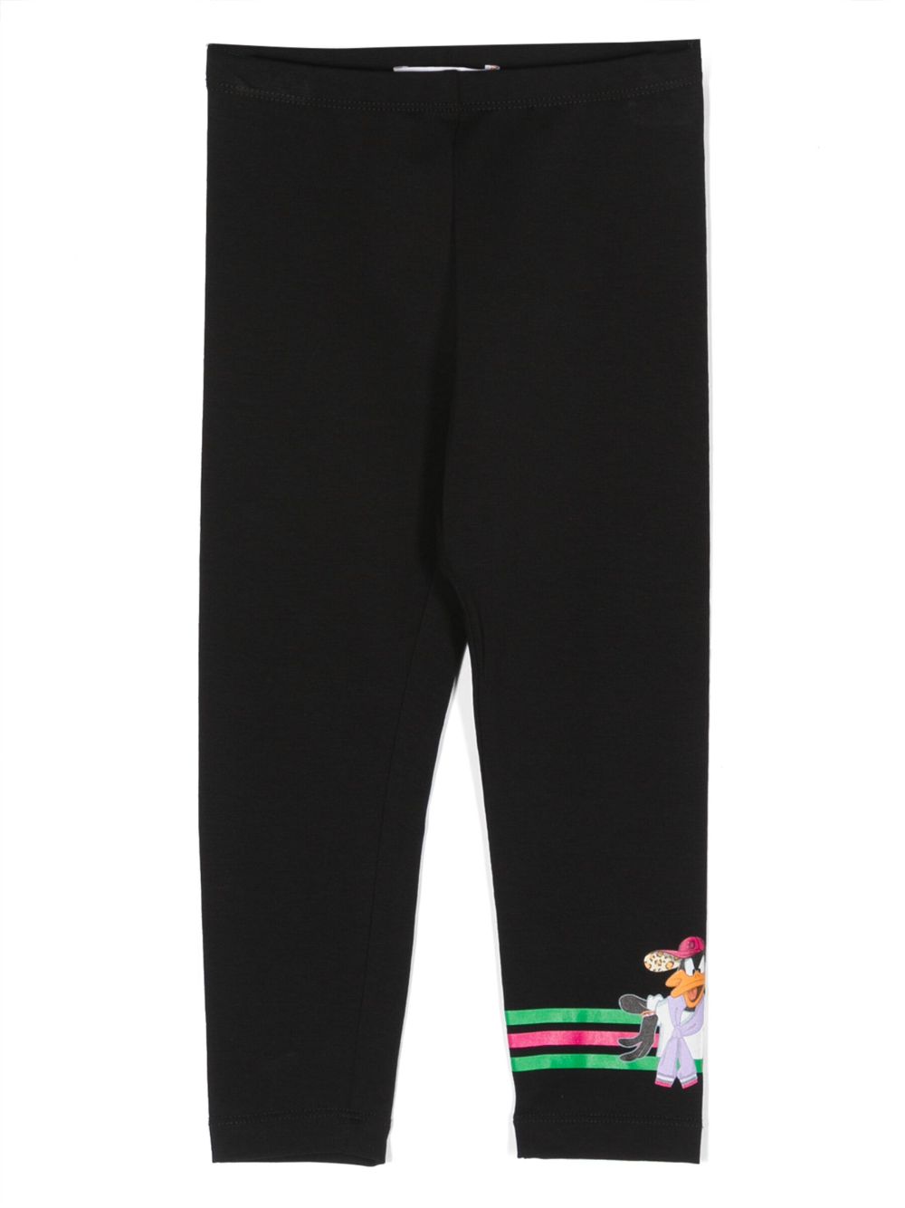 Daffy Duck graphic-print leggings - Black