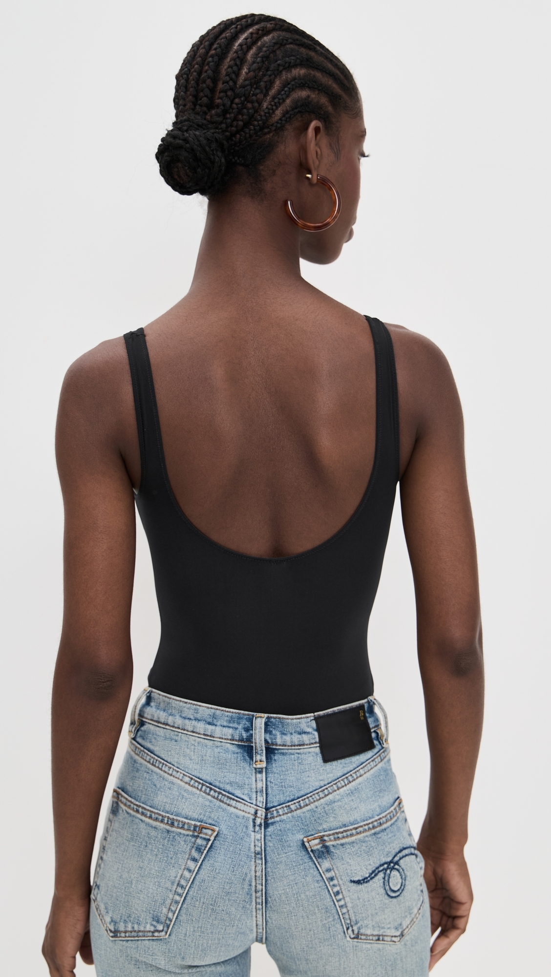 Insider Thong Bodysuit Black
