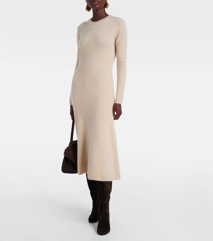 Cashmere-blend sweater dress