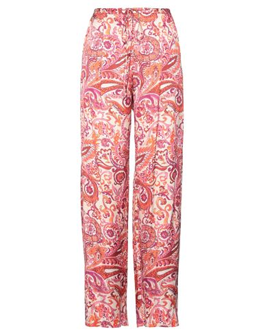 Woman Pants Orange Size 10 Viscose